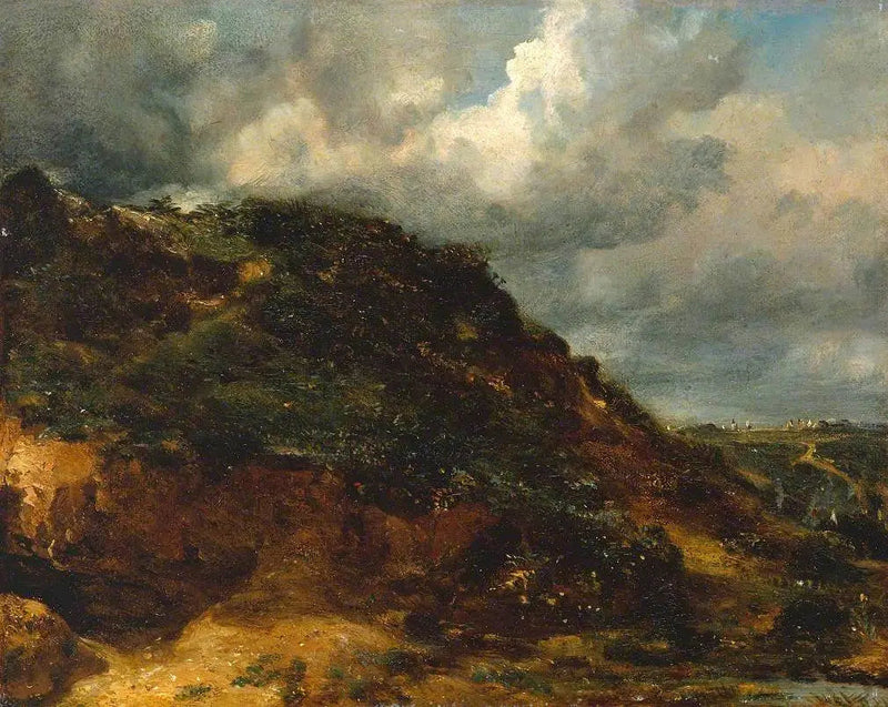 Hampstead Heath'te Bir Bank - John Constable