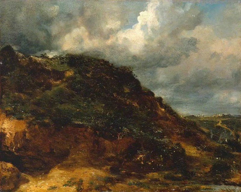Hampstead Heath'te Bir Bank - John Constable