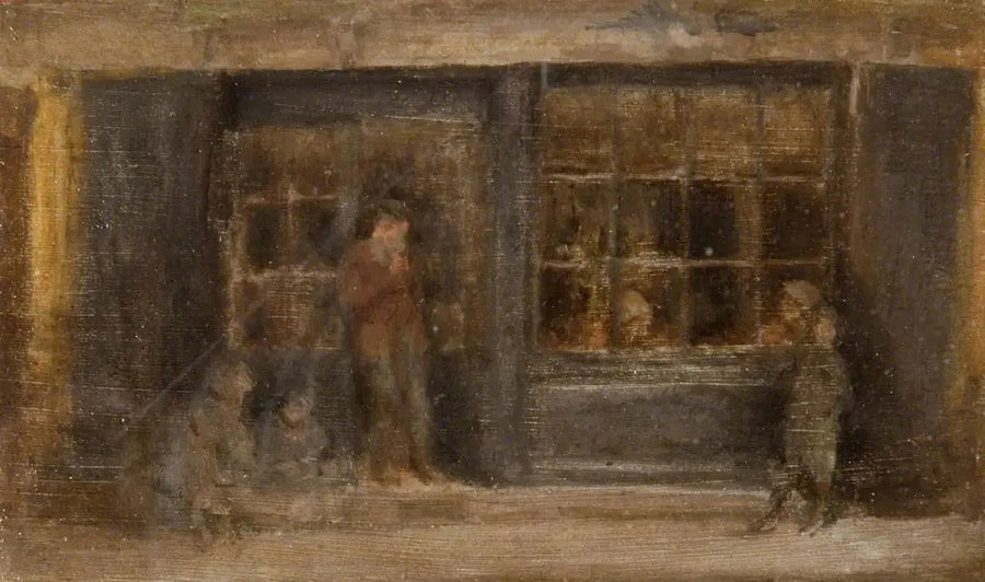 Bir dükkan - James Abbott McNeill Whistler