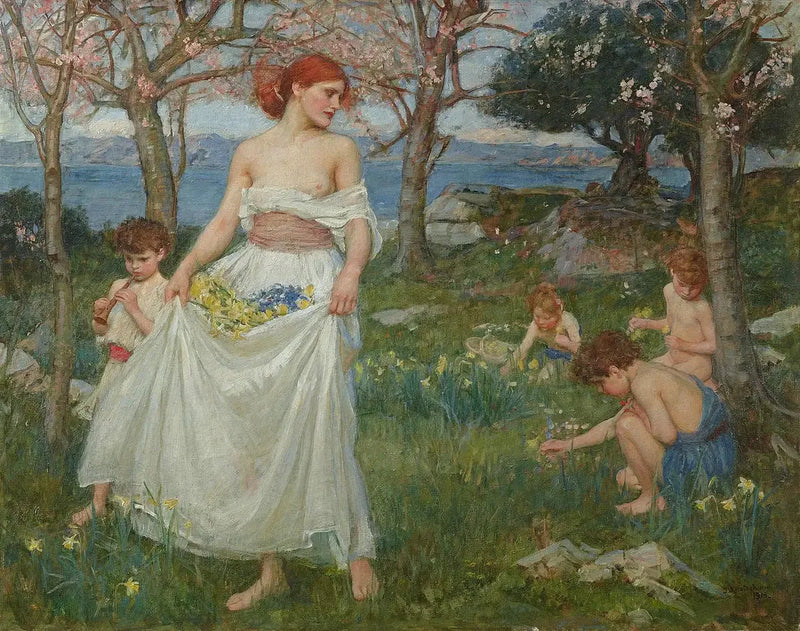 Bahar Şarkısı - John William Waterhouse