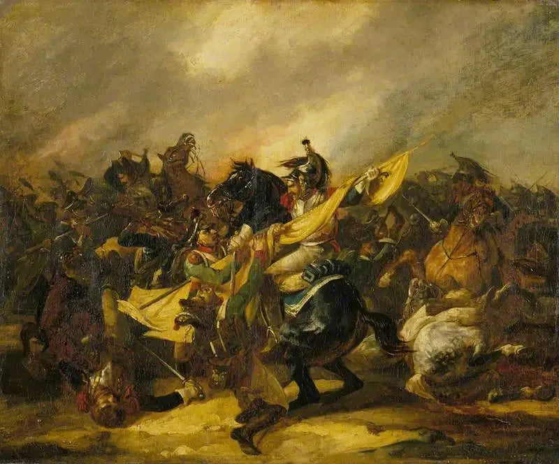 Zırhlı Süvarilerin Yükü - Théodore Géricault