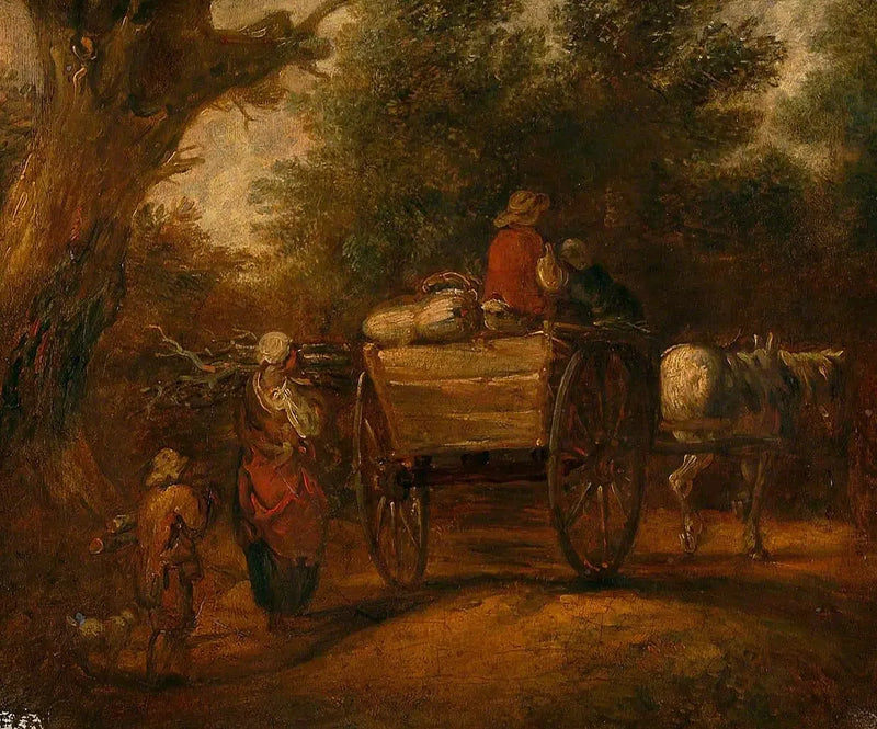 Bir çiftlik arabası - Thomas Gainsborough