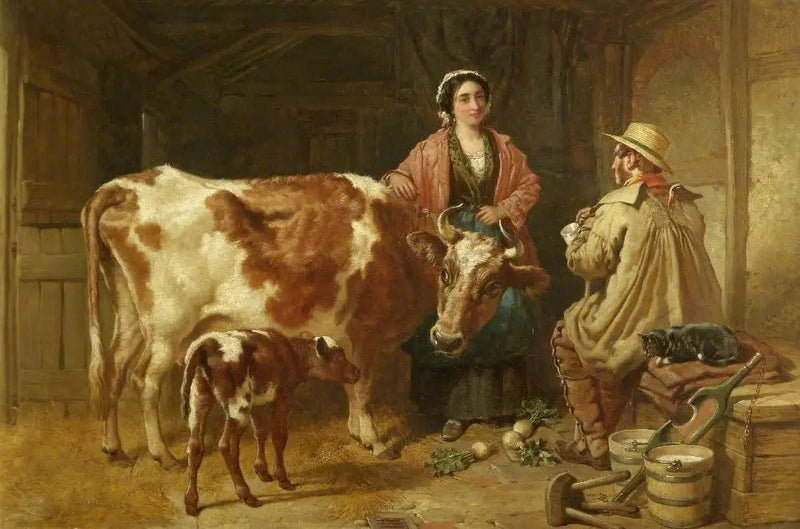 Bir Sütçüyle Konuşma - John Frederick Herring, Sr.