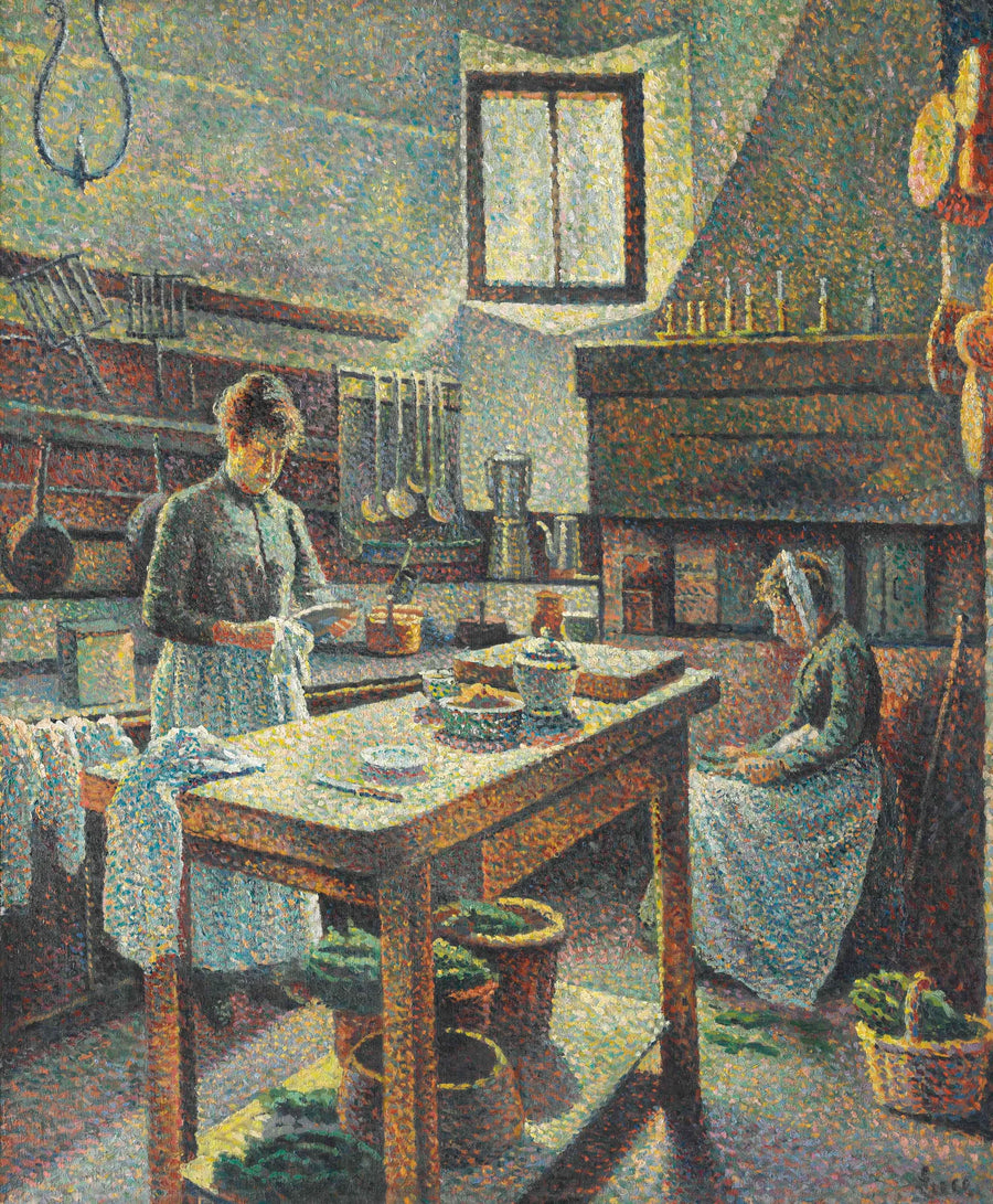 Bir Mutfak - Maximilien Luce