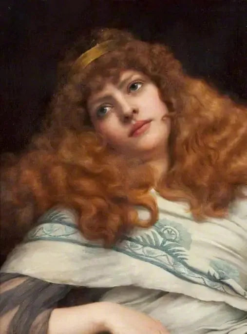 Bir kadın - John William Godward