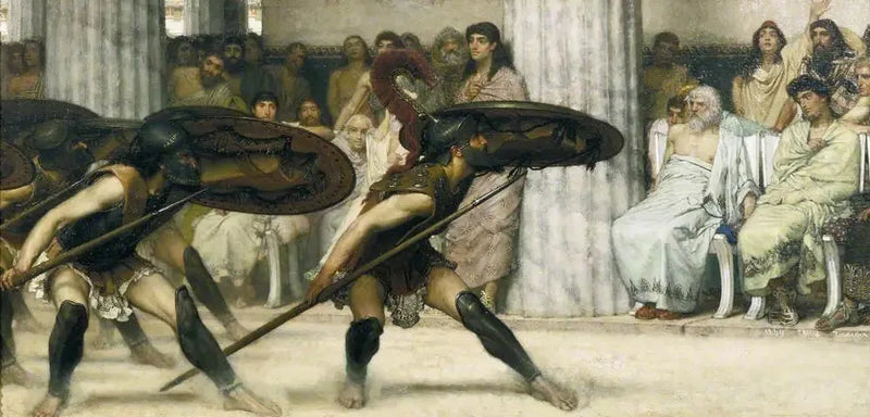 Pyrrhus'a Dans - Lawrence Alma-Tadema