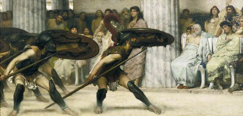 Pyrrhus'a Dans - Lawrence Alma-Tadema