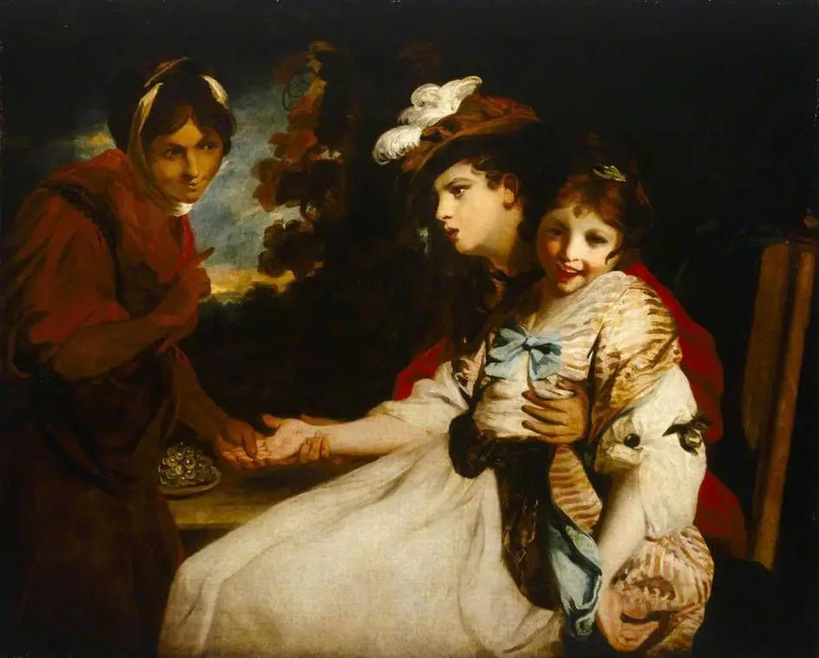 Bir falcı - Joshua Reynolds