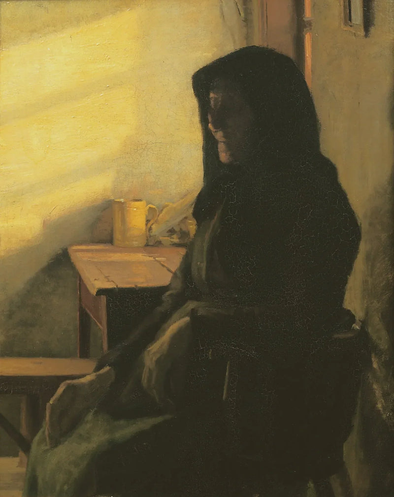 Bir Kör Kadın Odaında - Anna Ancher
