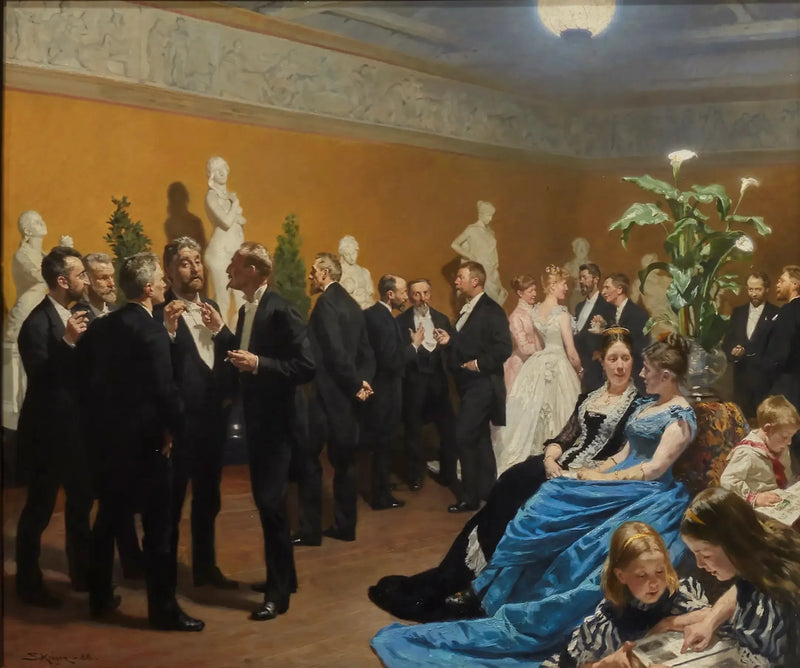 Glyptoteket'te Bir Kutlama - Peder Severin Krøyer
