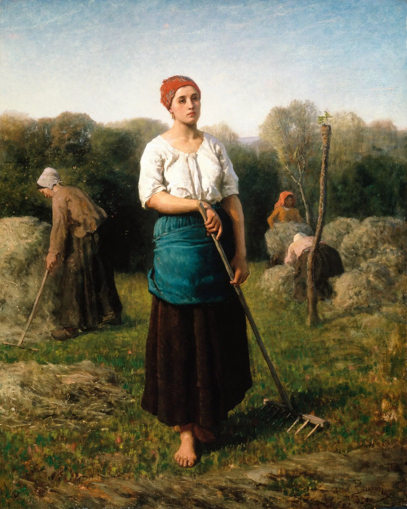 Bir Kız Çiftliği - Jules Breton