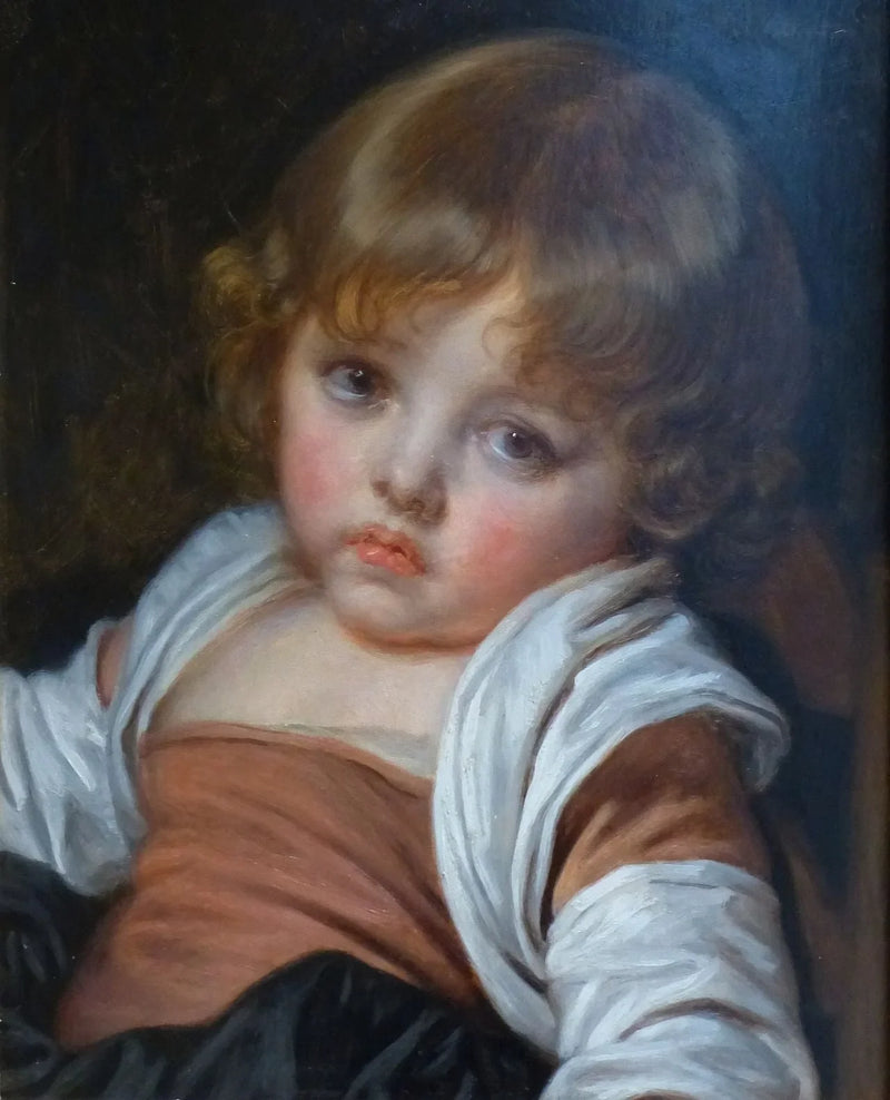 Bir Kız Çocuğu - Jean-Baptiste Greuze