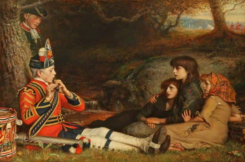 1745'ten Bir Aşk Hikayesi - John Everett Millais