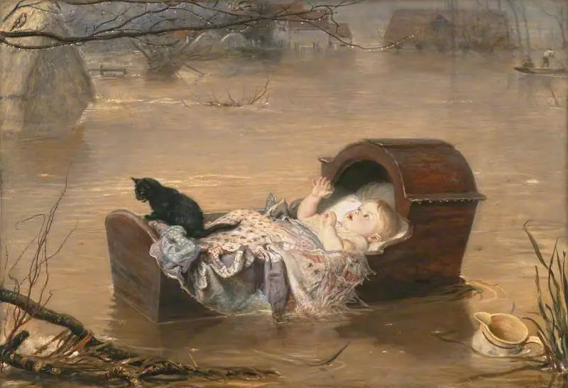 Bir sel - John Everett Millais