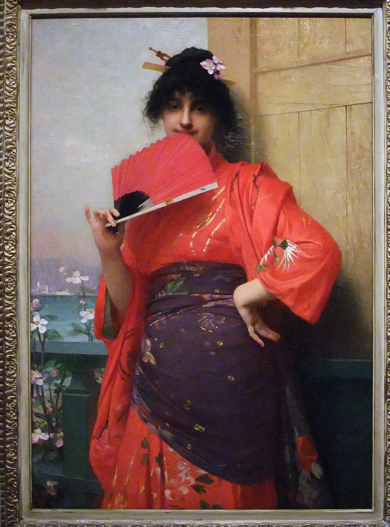 Bir Japon Kadın - Jules Lefebvre