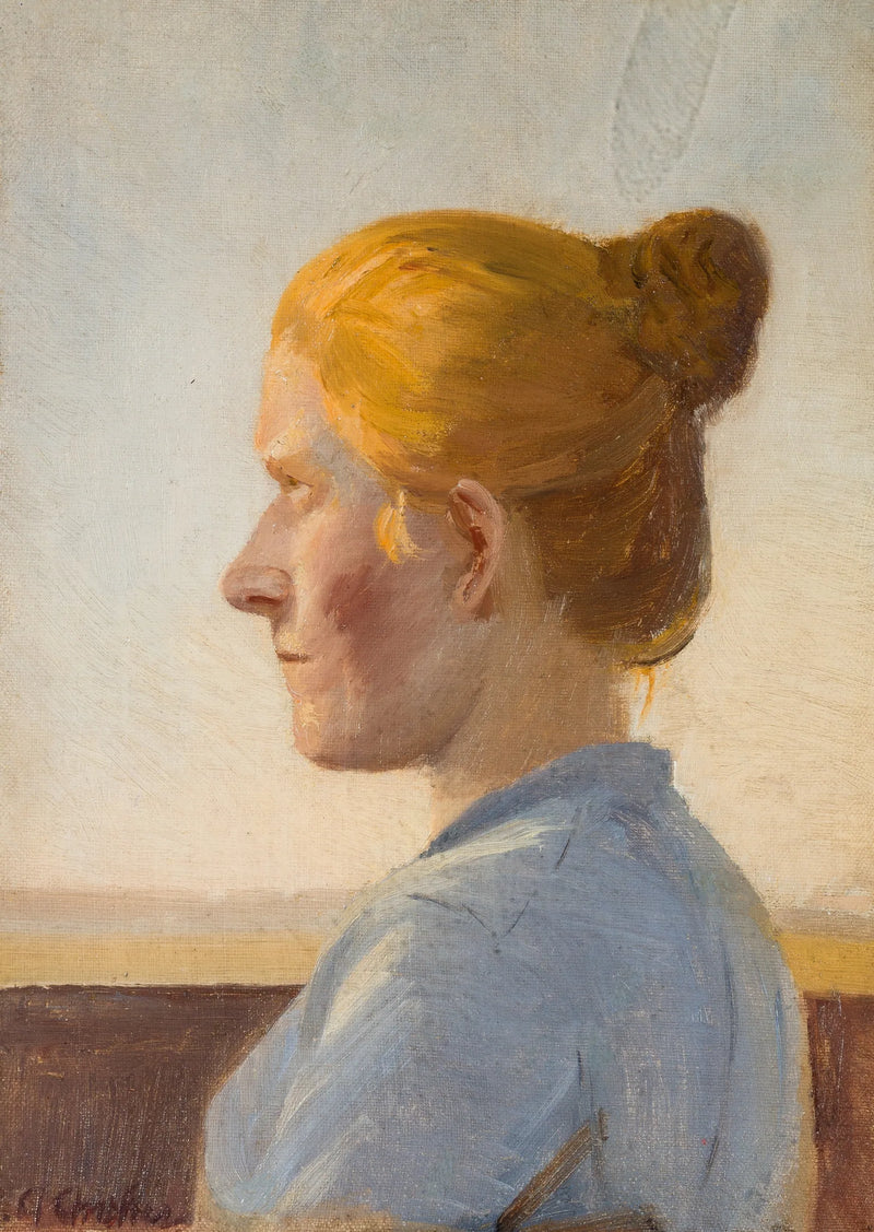 Skagenli Genç Bir Kadın - Anna Ancher