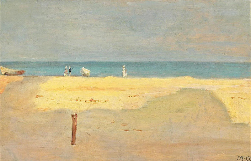 Skagen Plajında Bir Yaz Günü - Michael Peter Ancher