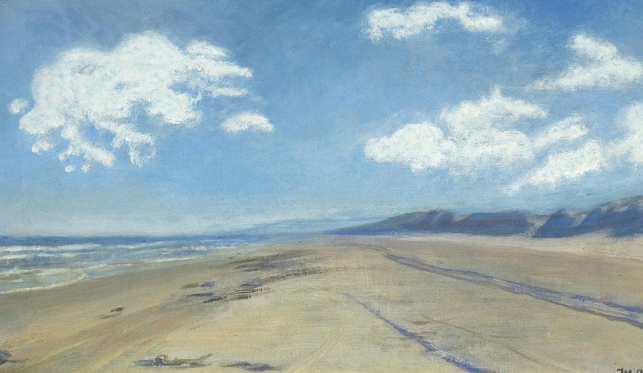 Skagen Sønderstrand'da bir yaz günü. - Michael Peter Ancher