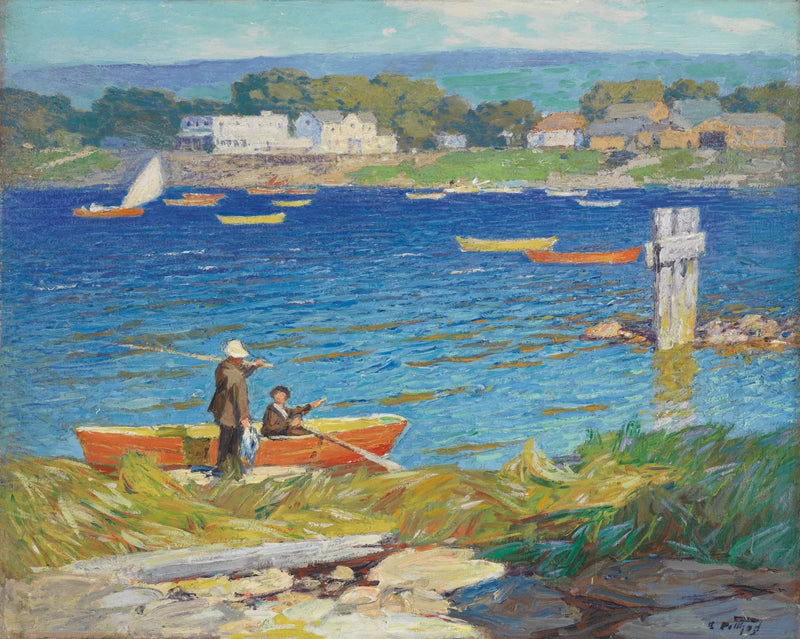 Bir Balıkçılık Günü - Edward Henry Potthast