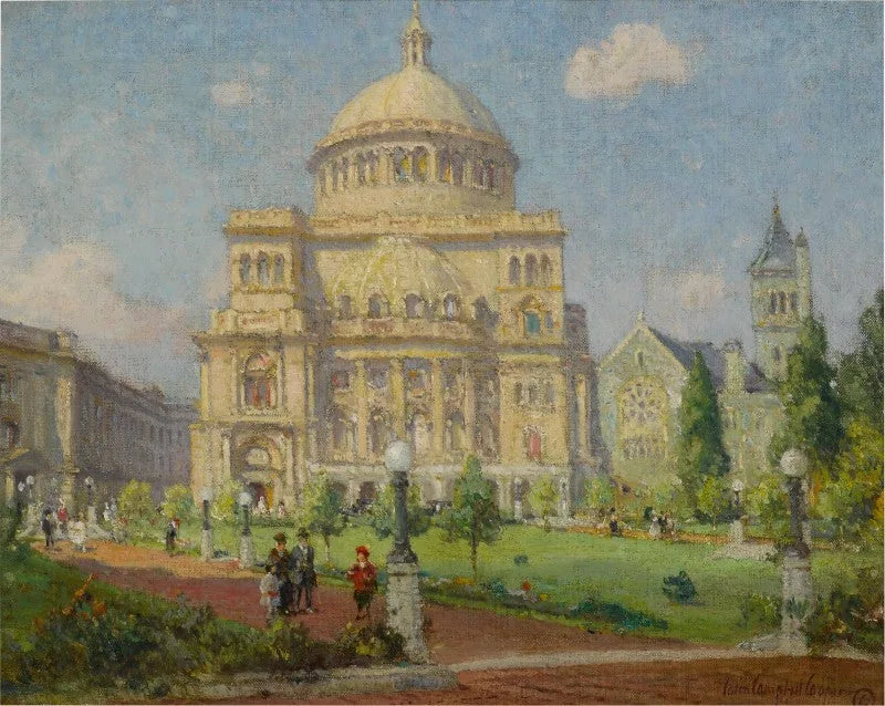 Boston'da Bir Bahar Günü - Colin Campbell Cooper