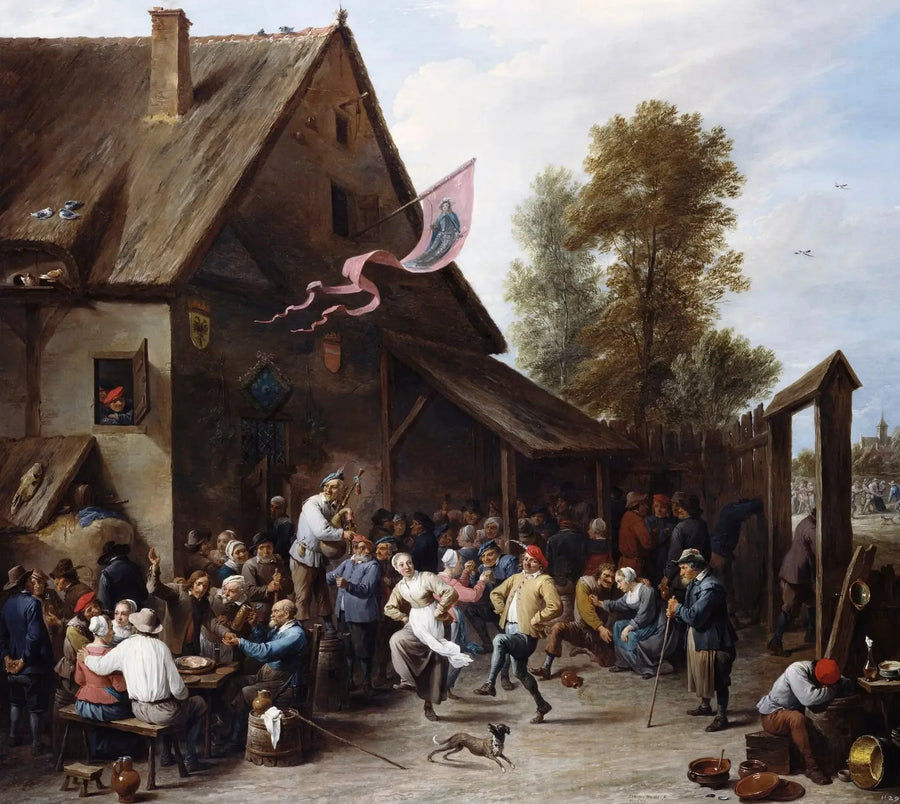 Bir Kermesse Saint-Georges Günü - David Teniers genç