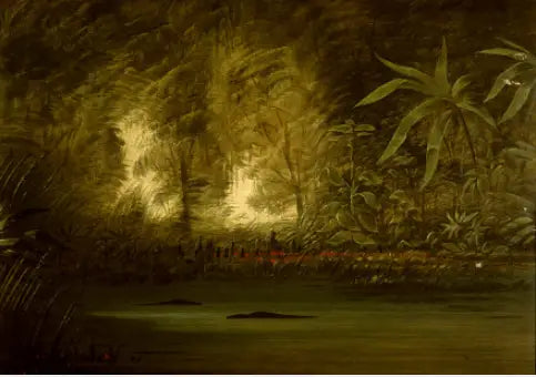 Yukarı Amazon Lagünü - George Catlin