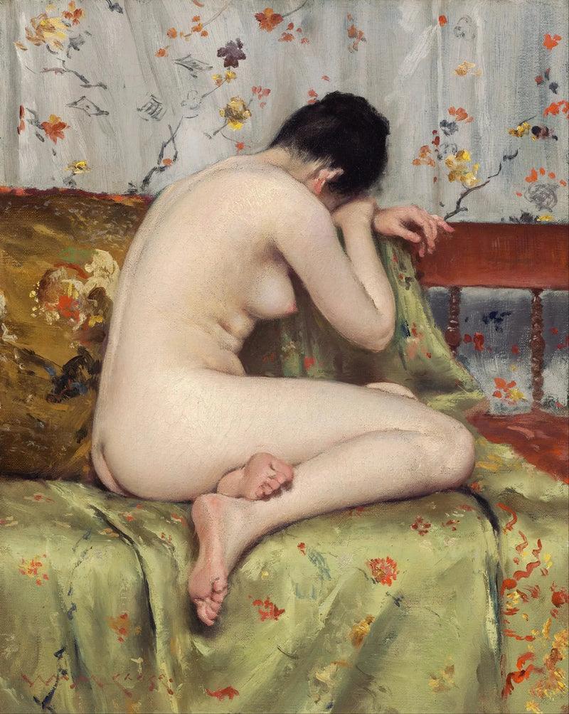 Modern Madeleine - William Merritt Chase