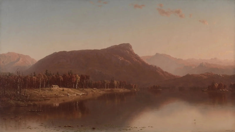 Doğa İçinde Bir Ev - Sanford Robinson Gifford