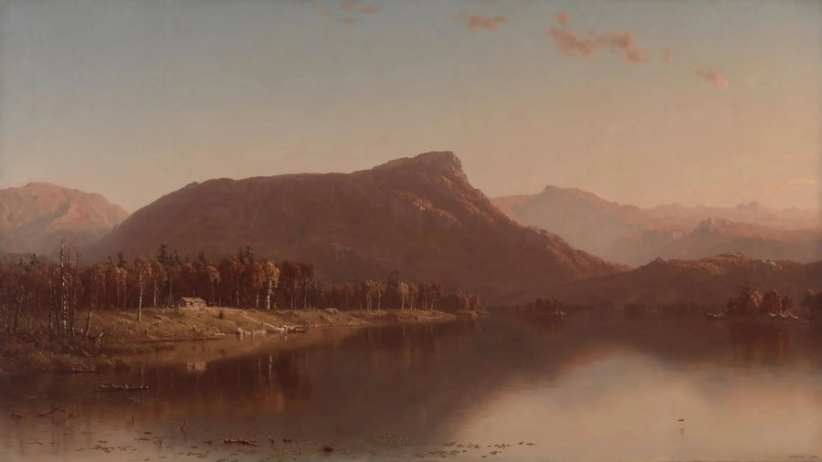 Doğa İçinde Bir Ev - Sanford Robinson Gifford