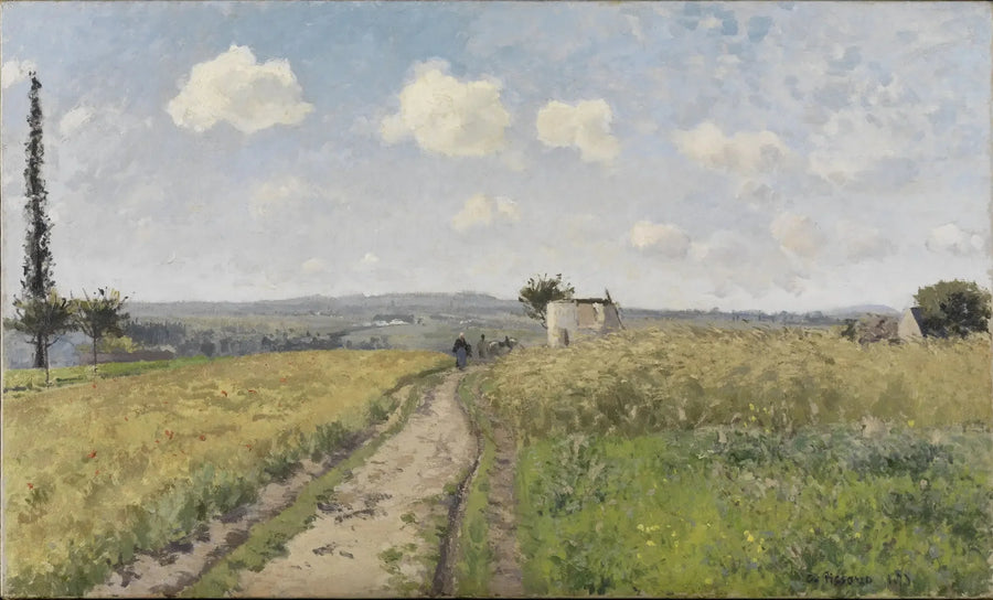 Haziran ayının bir sabahı - Camille Pissarro