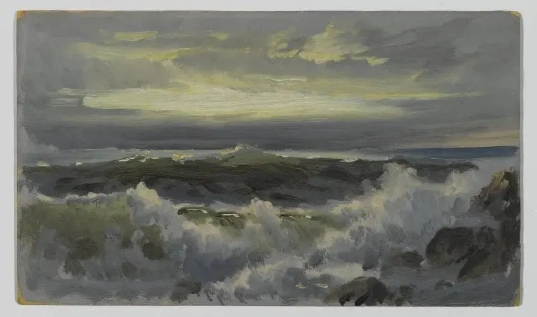 Hareketli Bir Deniz - William Trost Richards