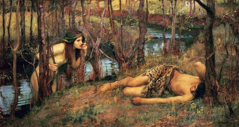Bir Naiad - John William Waterhouse