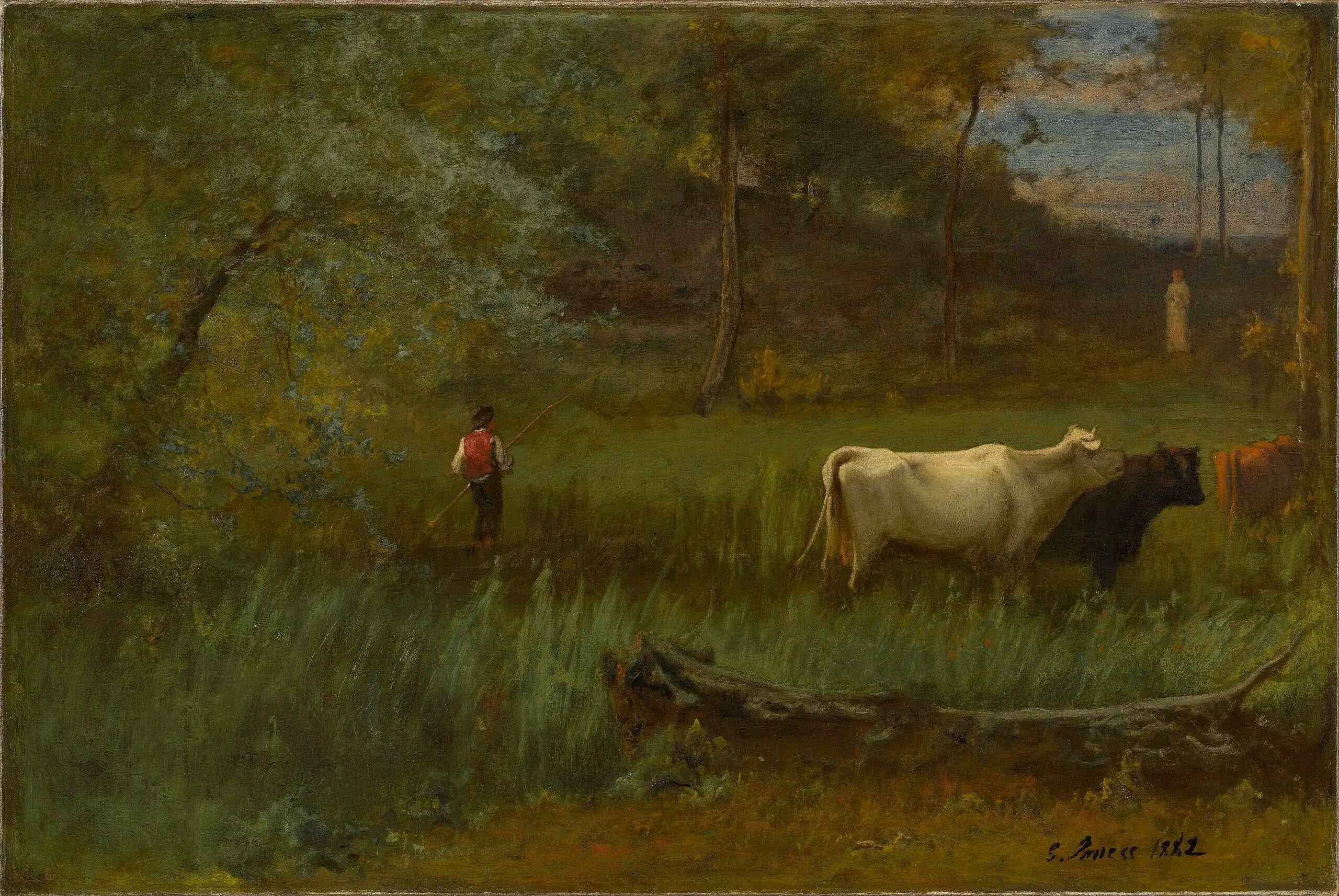 Une pastorale - George Inness - Alpha Reproduction