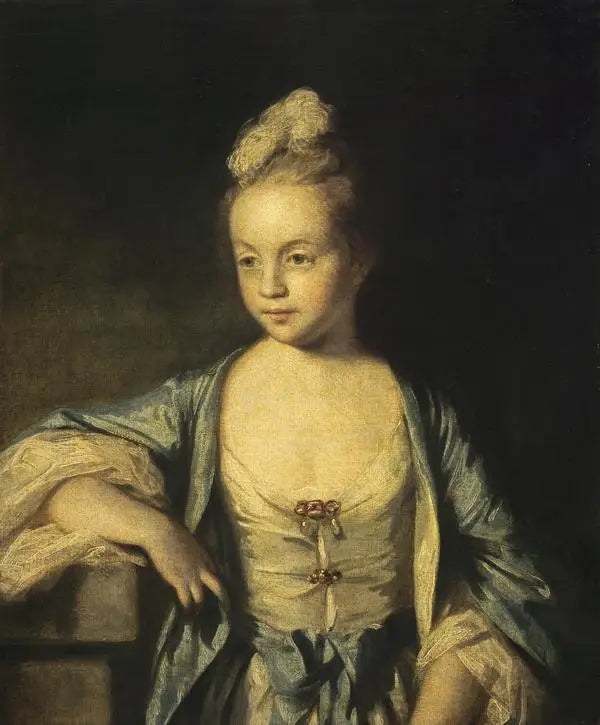 Küçük bir kız (belki Lady Frances Scott, daha sonra Lady Douglas, 1750 - 1817) - Joshua Reynolds