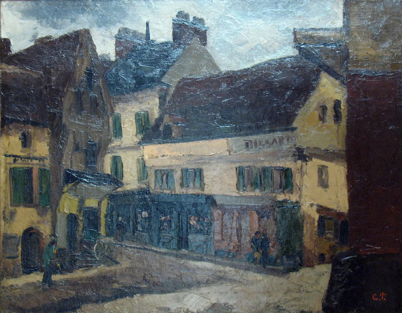 La Roche-Guyon'da Bir Yer - Camille Pissarro