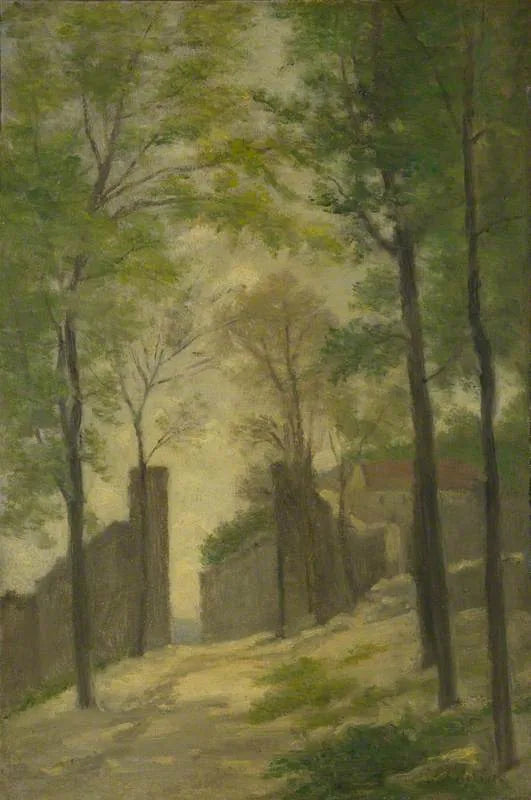 Ağaçların Ardında Bir Kapı - Stanislas Lépine