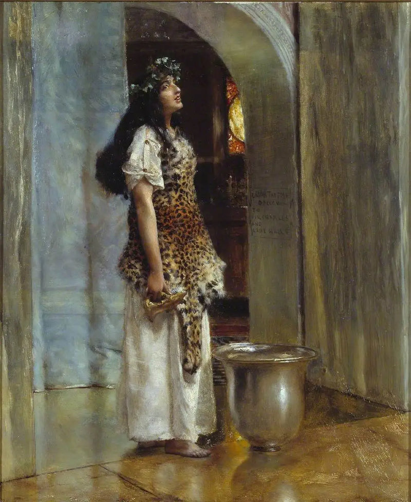 Apollon'un Rahibesi - Lawrence Alma-Tadema
