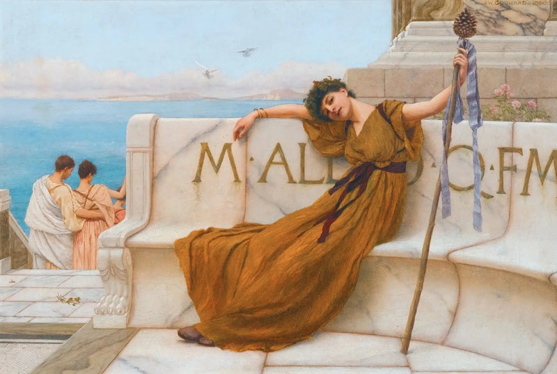 Bakkhos rahibesi - John William Godward
