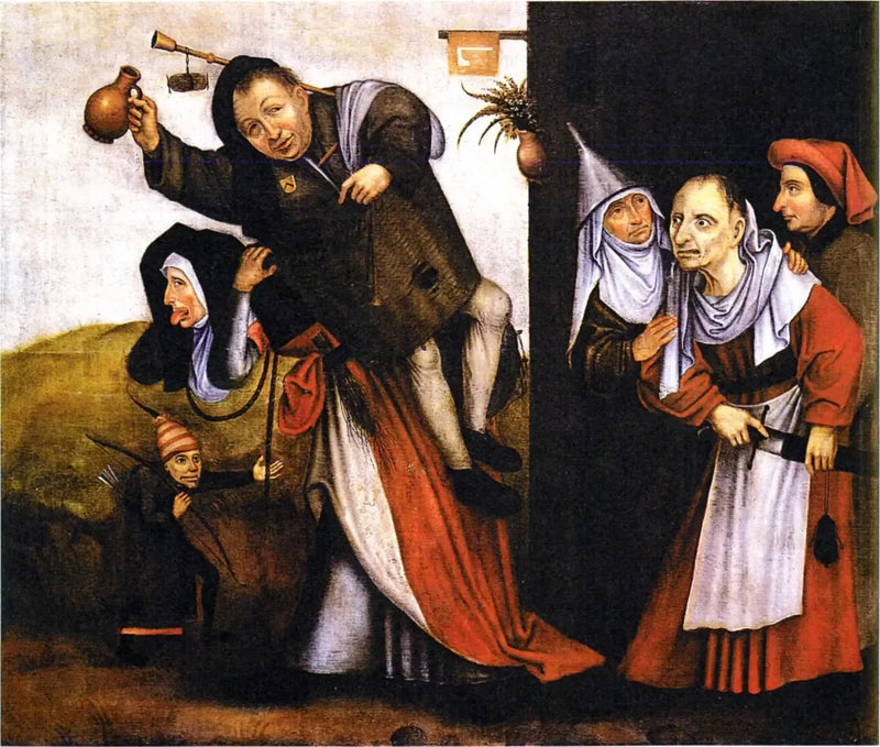 Bir meyhane kavgası - Hieronymus Bosch