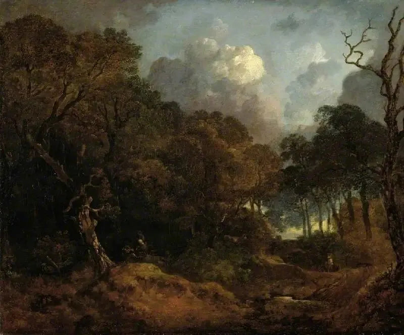 Bir Orman Yolu - Thomas Gainsborough