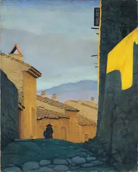 Cagnes'ta Bir Sokak - Félix Vallotton