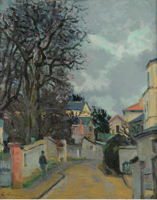 Pontoise'de Bir Sokak - Armand Guillaumin