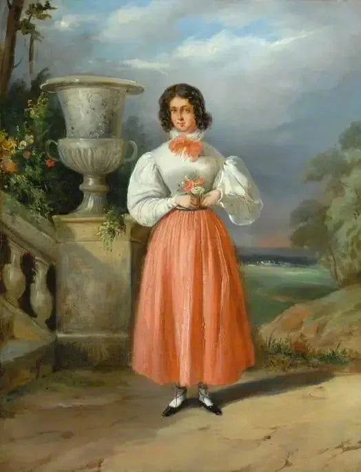 Mrs. Bowes'in büyük kız kardeşi - Paul Delaroche