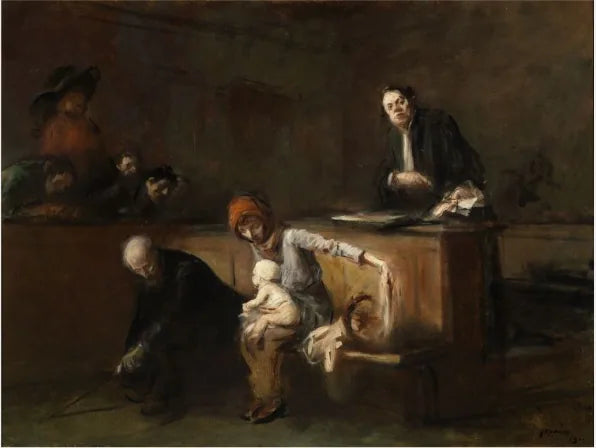 Bir mahkeme sahnesi - Jean-Louis Forain