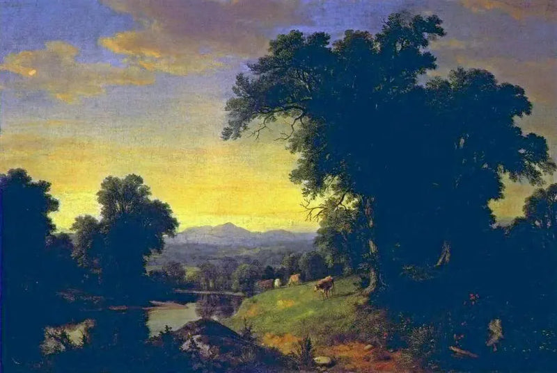 Bir Çoban Sahnesi - Asher Brown Durand