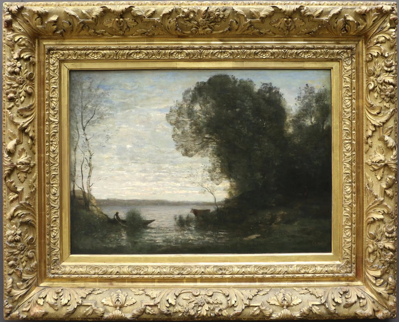 Bir Akşam. Demirci Bağlantısı - Jean-Baptiste Camille Corot
