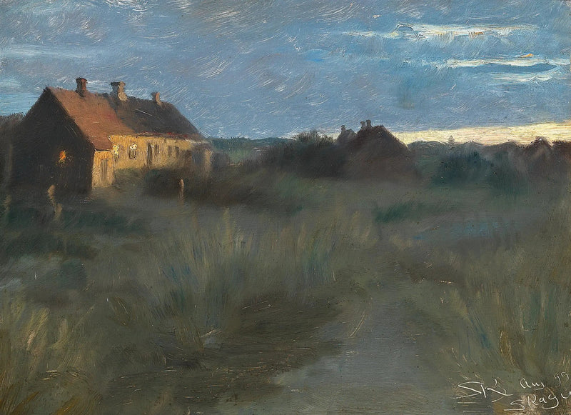 Skagen'da Bir Yaz Akşamı. - Peder Severin Krøyer