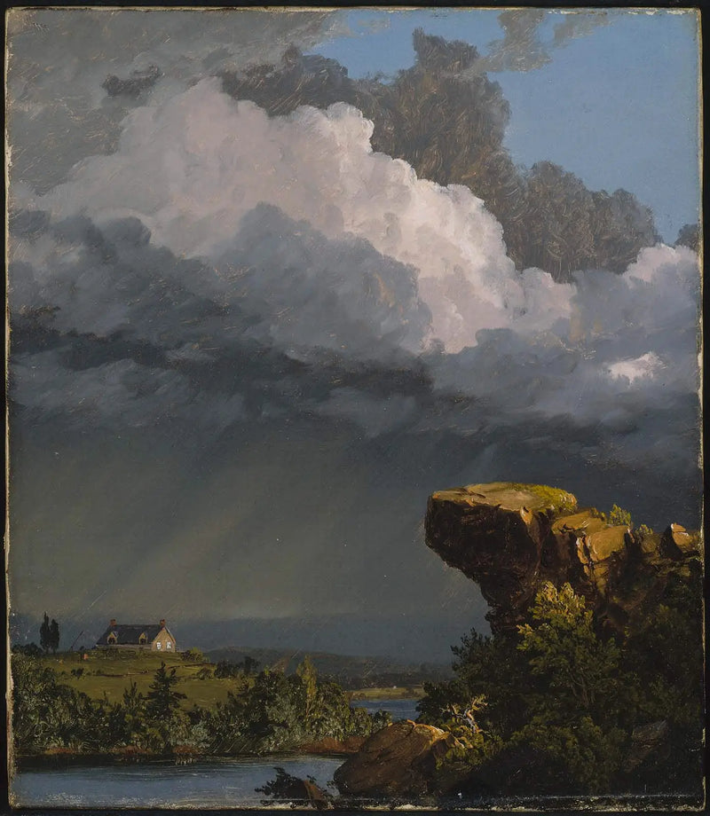 Geçici Bir Fırtına - Frederic Edwin Church
