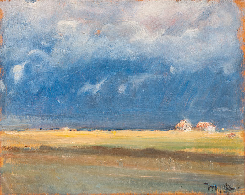 Skagen kıyısında bir fırtına. - Michael Peter Ancher