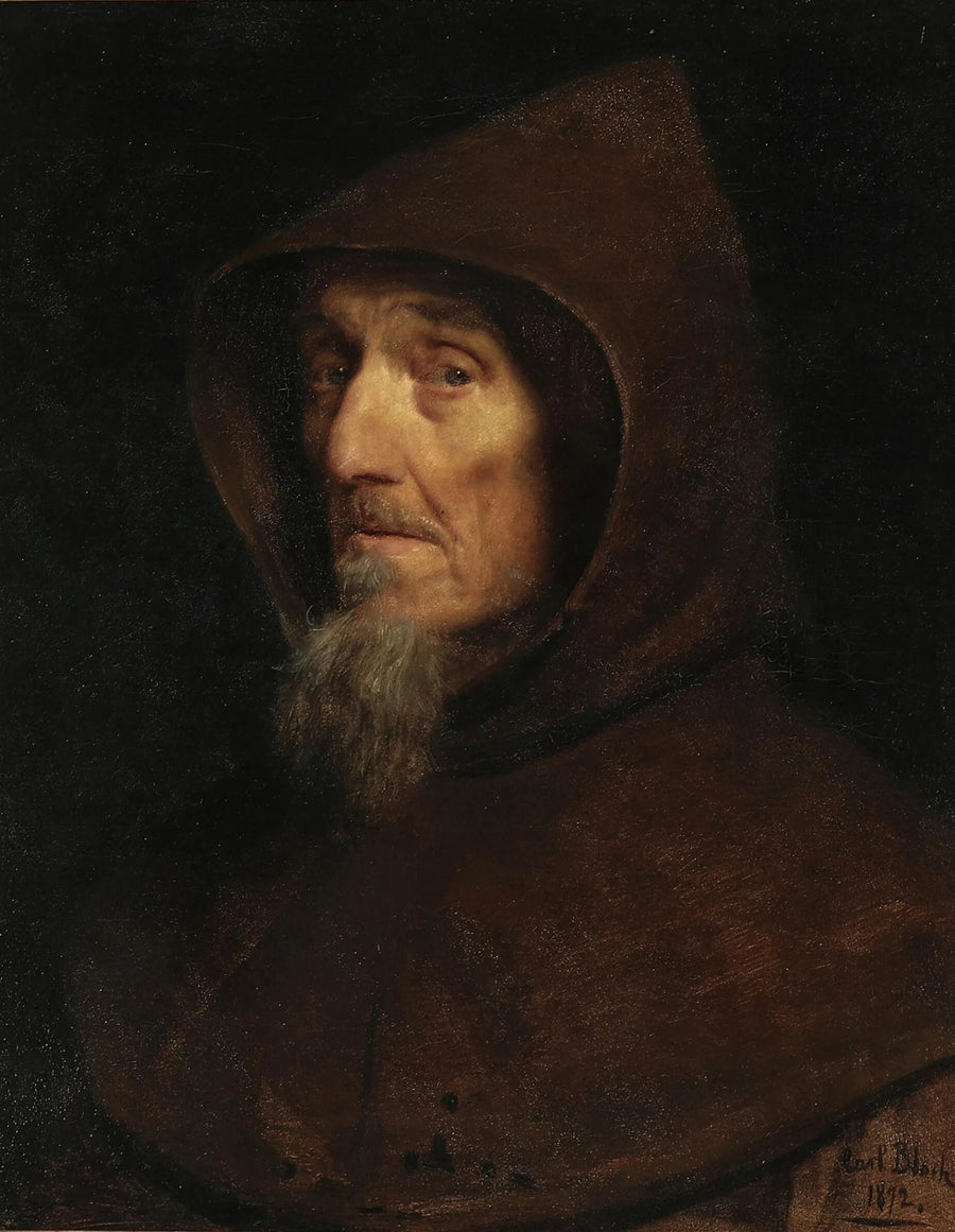 Bir rahip başı. - Carl Heinrich Bloch